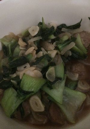 Foto resep Tumis pakcoy baso sapi