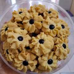 A picture of Kue semprit jadul.