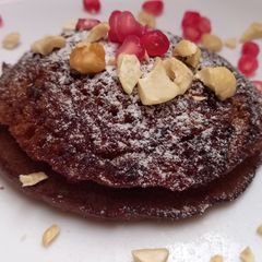 Chocolate pancake A picture of Chocolate pancake.