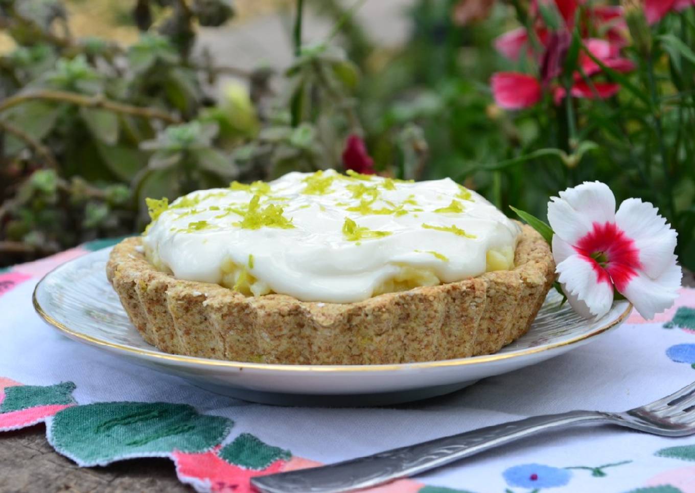 Lemon pie saludable馃崑