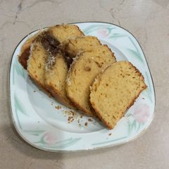 A picture of Diet cake with cocoa flavoured.