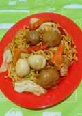 Oseng Mie Mercon Baso telur puyuh 🍛🌶️🧄🧅#MamaAnna23