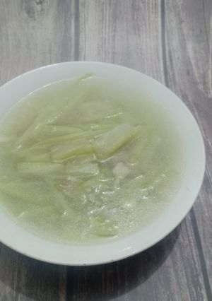 Hình của món Canh bầu.