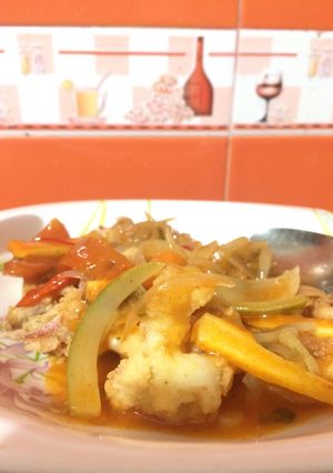 Foto resep Cumi crispy asam manis