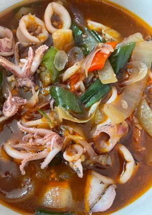 Foto resep Cumi mentega saos tiram
