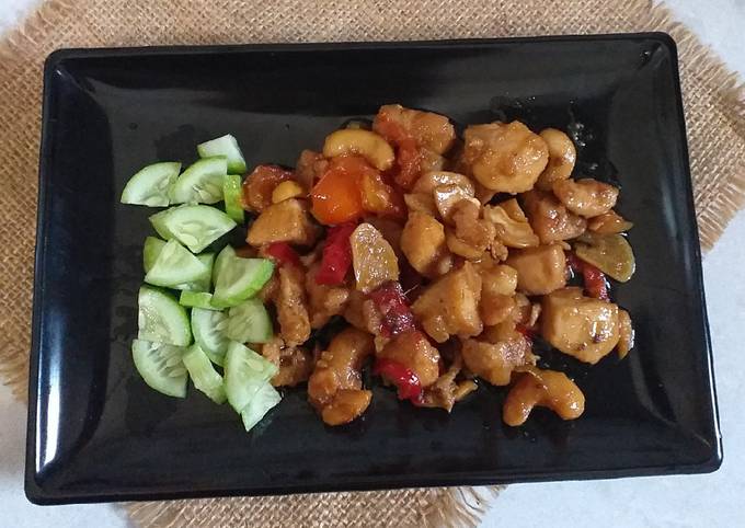 Resep: Ayam Kungpao#bandungrecook2_IneSetiawati Istimewa