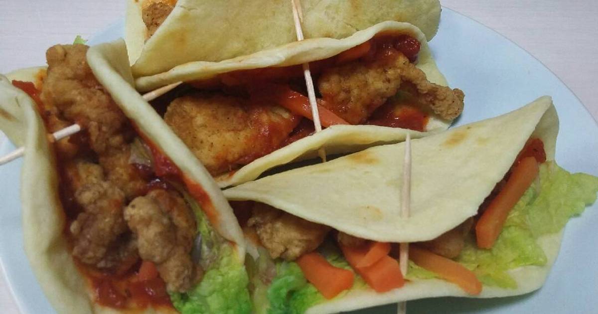 Resep Tortilla Isi Ayam dengan Saus Bolognaise oleh dssylistya Cookpad