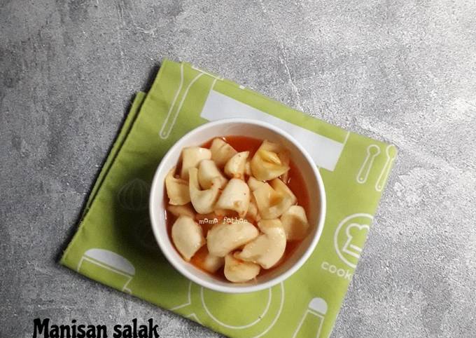 Langkah Mudah untuk Membuat Manisan salak, Bisa Manjain Lidah