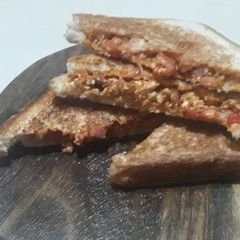 Schezwaan Paneer Sandwich A picture of Schezwaan Paneer Sandwich.