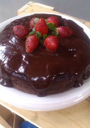 Foto resep cake kukus coklat yummi