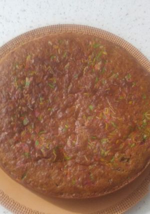عکسی از دستور کیک مربایی