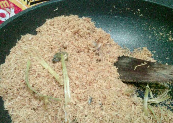 Anti Ribet, Membuat Serundeng kelapa Bunda Pasti Bisa