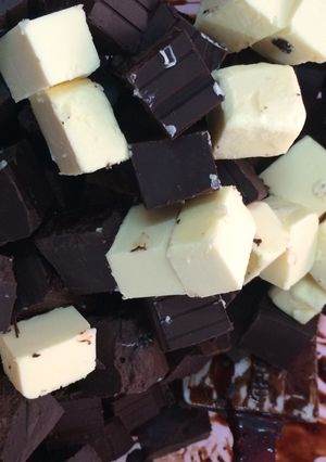Hình của món Đun chảy Chocolate🍫.