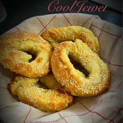 A picture of Jenn’s 2-ingredient Bagels.