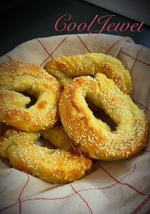A picture of Jenn’s 2-ingredient Bagels.