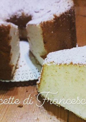 Foto di Angel food cake (torta "nuvola" di solo albumi)