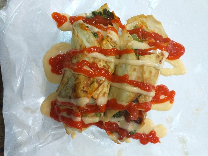 Resep Kebab dari kulit lumpia Anti Gagal