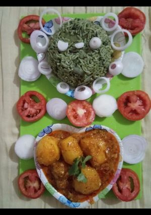 ગ્રીન બિરયાની(green biryani Recipe in Gujarati) રેસીપી મુખ્ય ફોટો