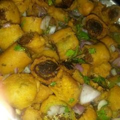 A picture of Stuffed Cut mirchi bahji.