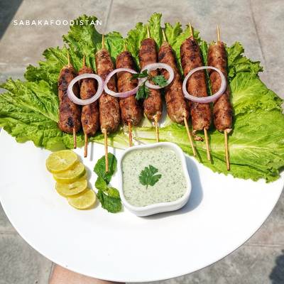 Chicken Seekh Kebab (Kabab) - Spice Cravings
