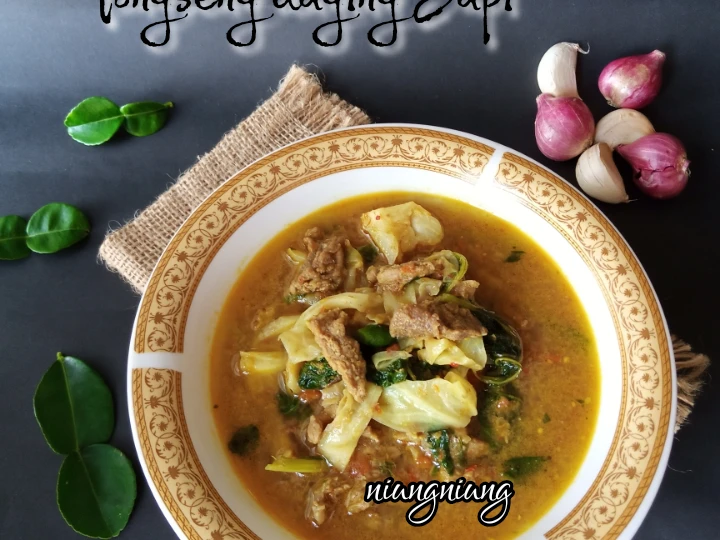 Cara Gampang Membuat Resep Tongseng daging Sapi yang Lezat Sekali