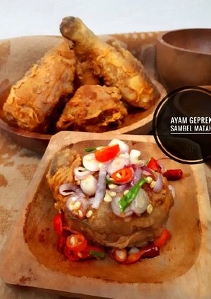 Foto resep Ayam geprek sambel matah