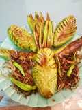 মুচমুচে পটল ভাজা(Crispy Fried Pointed Gourd)