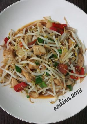 Foto resep Cah Tauge Ayam