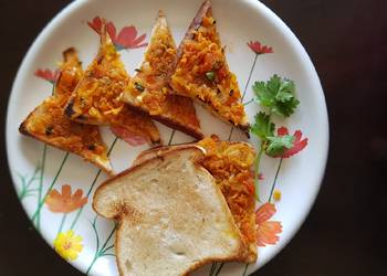 Easy Recipe Masala Toast Bakery style Delicious Easy Recipe Masala Toast Bakery style Delicious