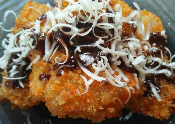 Nugget pisang pasir Rempah