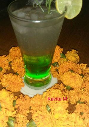 A picture of Khus mocktel.