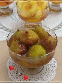 عکسی از دستور کمپوت انجیر 😋