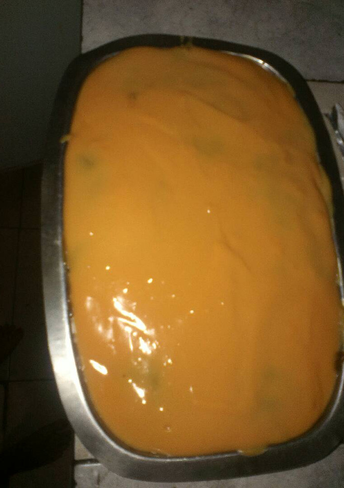 Una foto de Postre con vainillas y dulce