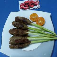 รูปของ Sate lilit daging giling😙