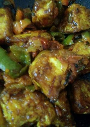A picture of Dry Egg Manchurian.