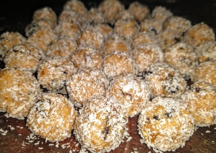 Bolitas de tigre, bocaditos dulces veganos
