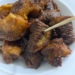 A picture of Fried spicy ram.
