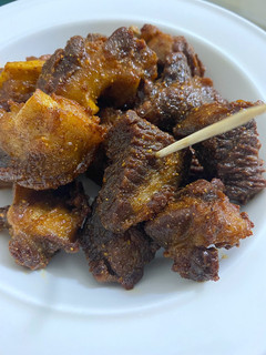 A picture of Fried spicy ram.