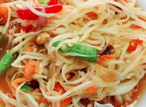 Foto resep Salad pepaya muda (som tum)
