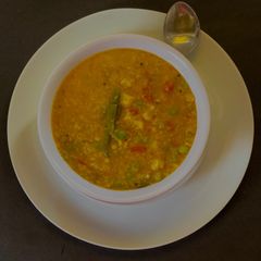 A picture of Pearl Millet Khichudi.