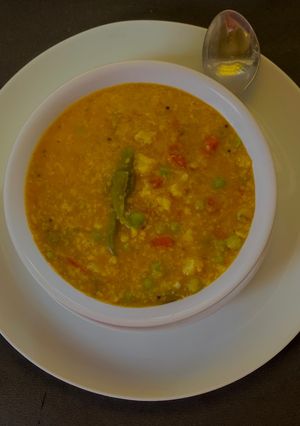 A picture of Pearl Millet Khichudi.
