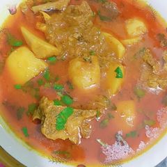A picture of Arvi gosht.