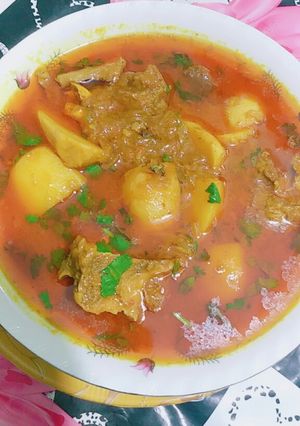 A picture of Arvi gosht.