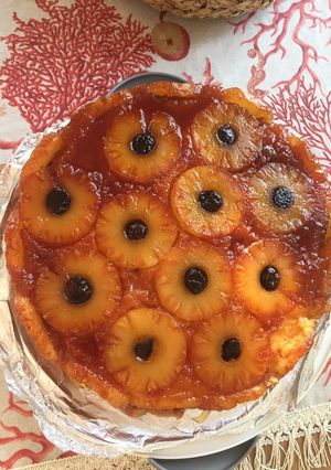 Una foto de Torta de piña