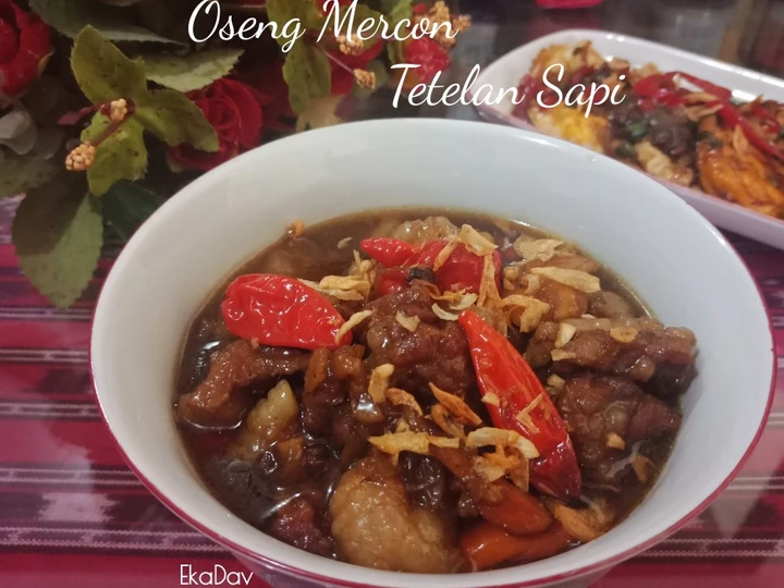 Cara Gampang Membuat Resep Oseng mercon tetelan sapi yang Sempurna