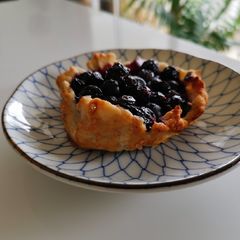 A picture of Blueberry galettes.
