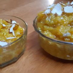 A picture of Kaddu Ka Halwa(Pumpkin).