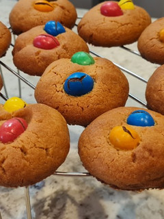 Una foto de Galletas M&M