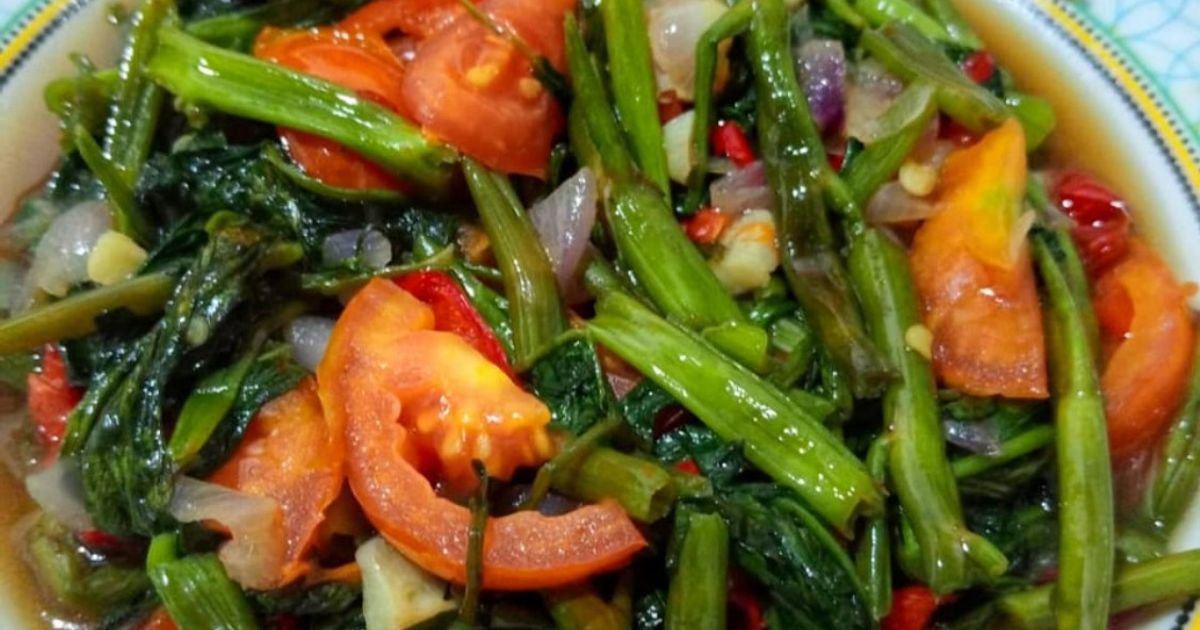 Tumis Kangkung Saus Tiram