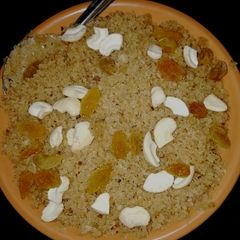 A picture of Leftover paratha Churma.